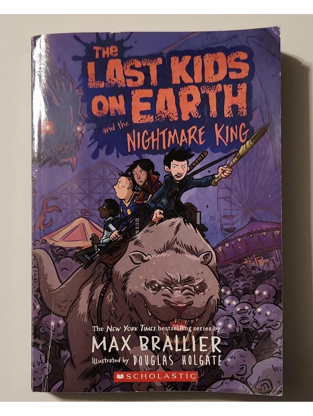 The Last Kids on Earth and the Nightmare King by Max Brallier Paperback Book